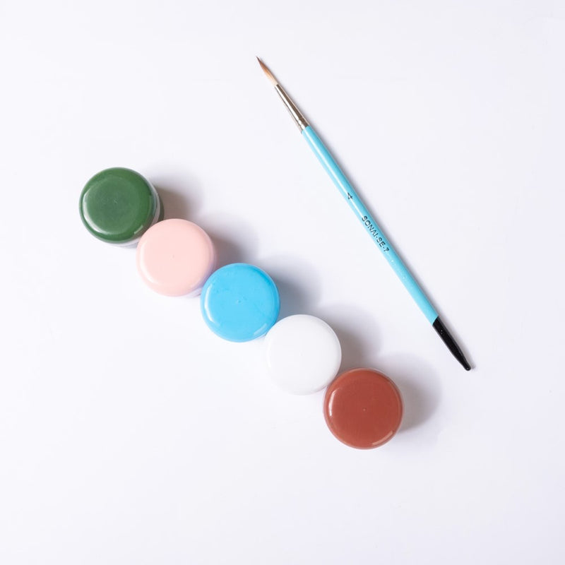 Modern House Wooden DIY Paint Kit 13x10 Inch