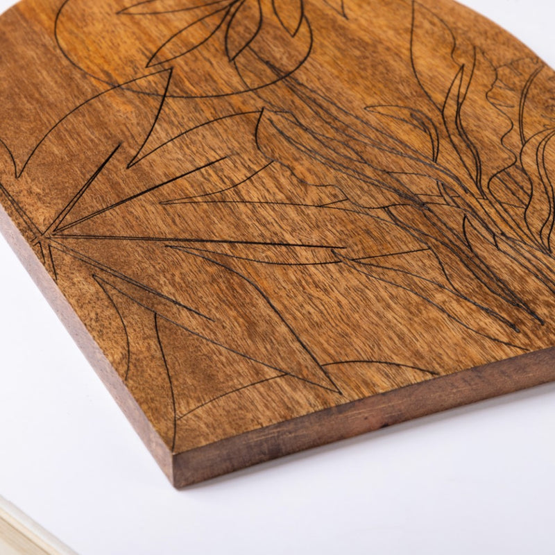 Tropical Flora Wooden DIY Paint Kit 13x10 Inch