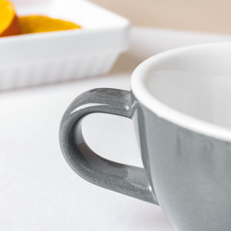 Grey Floyd Ceramic Cup 150 ml- Tea cup, coffee cup, cup for tea | Cups and Mugs for Office Table & Home Decoration