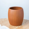 Caramel Brown Vase - Flower vase for home decor, office and gifting | Room decoration items