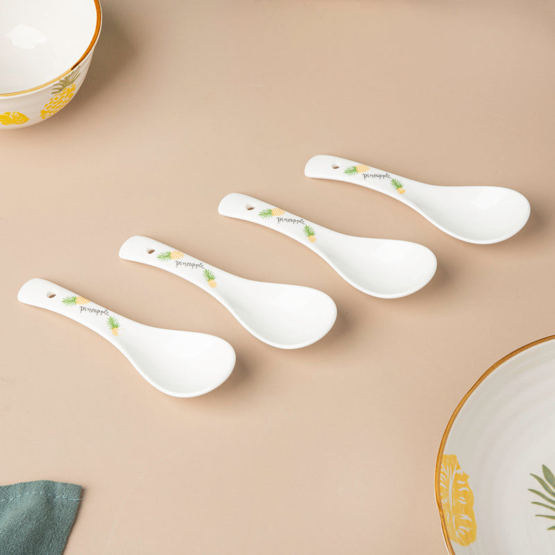 Pineapple Snack Set For 4