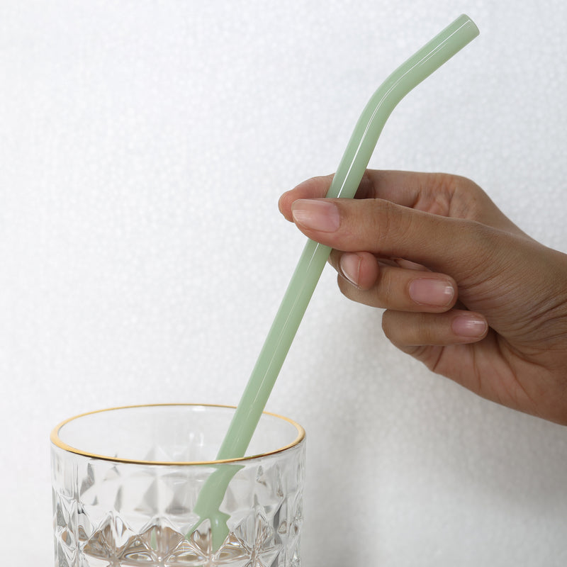 Glass Straw Set of 4