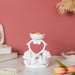 Birds Of Love Showpiece White - Showpiece | Home decor item | Room decoration item