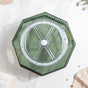 Seraphina Octagonal Ribbed Rotating Tray Green 10 Inch