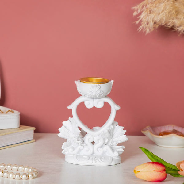 Birds Of Love Showpiece White - Showpiece | Home decor item | Room decoration item