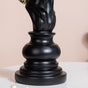 Knight Horse Chess Piece Decor Black 10 Inch - Showpiece | Home decor item | Room decoration item