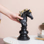 Knight Horse Chess Piece Decor Black 10 Inch - Showpiece | Home decor item | Room decoration item