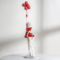 Girl With Balloons Showpiece - Showpiece | Home decor item | Room decoration item