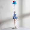 Girl With Balloons Showpiece - Showpiece | Home decor item | Room decoration item