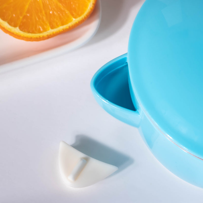 Tellytubby Stay Warm Steel Bowl With Suction Base Blue 300 ml - Kids Lunch Box