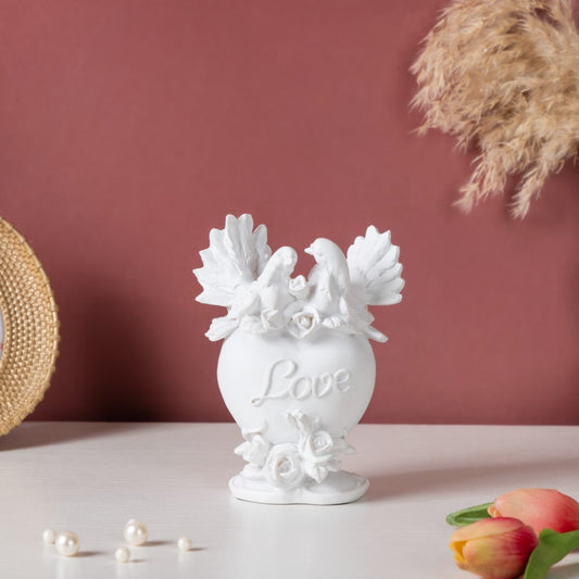 Vintage Dove Showpiece White