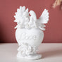 Vintage Dove Showpiece White