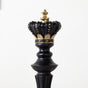 Chess King Showpiece Black 15 Inch - Showpiece | Home decor item | Room decoration item