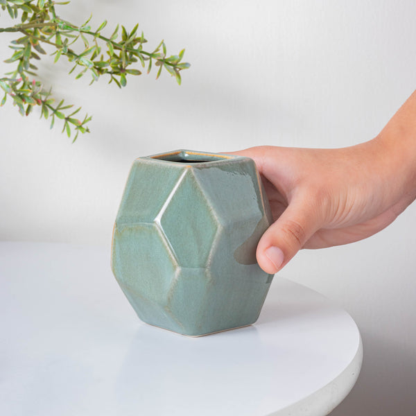 Geometric Flower Vase - Flower vase for home decor, office and gifting | Home decoration items