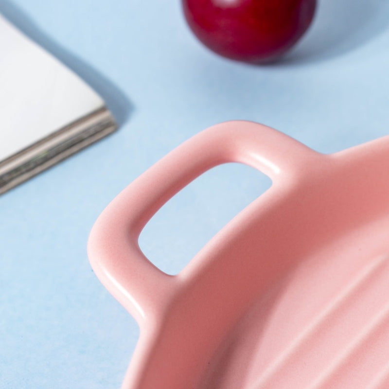 Pink Oven Plate Large