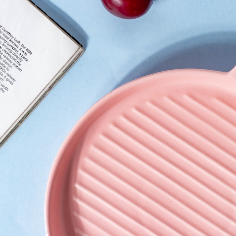 Pink Oven Plate Large