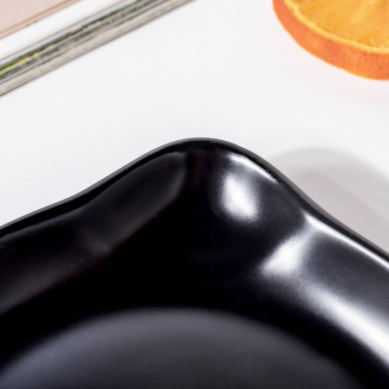 Black Microwavable Baking Tray 6 inch - Baking Tray