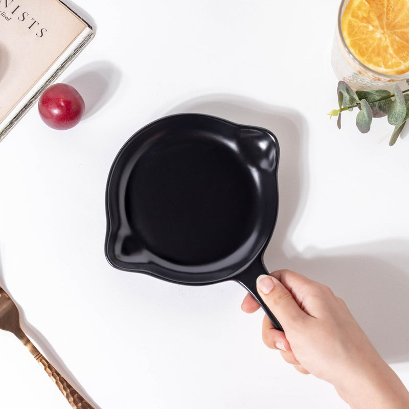 Black Microwavable Baking Tray 6 inch - Baking Tray