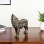 Antique Howling Wolf Showpiece 9 Inch - Showpiece | Home decor item | Room decoration item