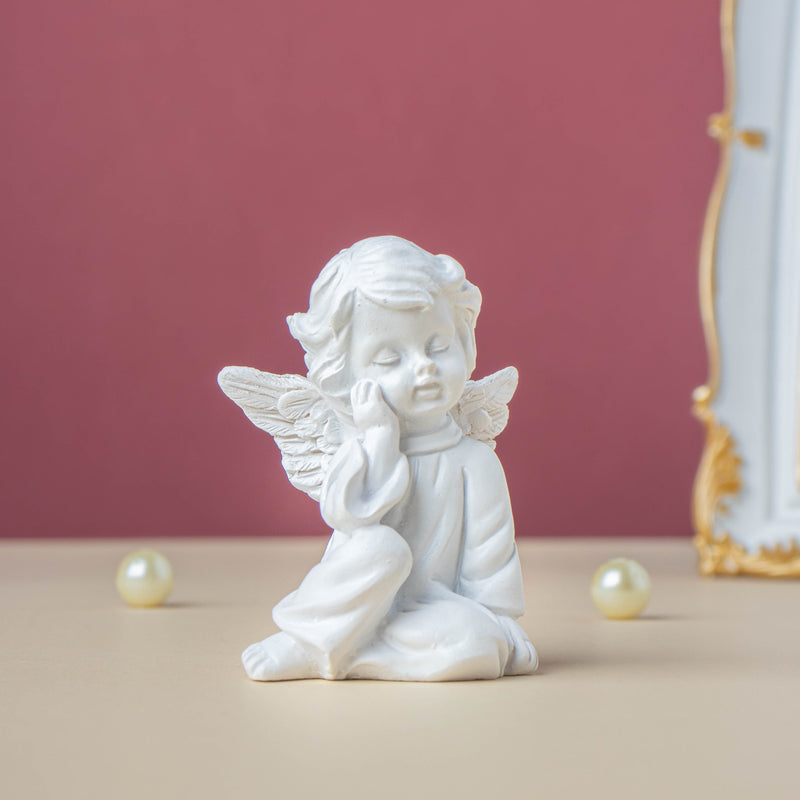 Sitting Angel Showpiece - Showpiece | Home decor item | Room decoration item