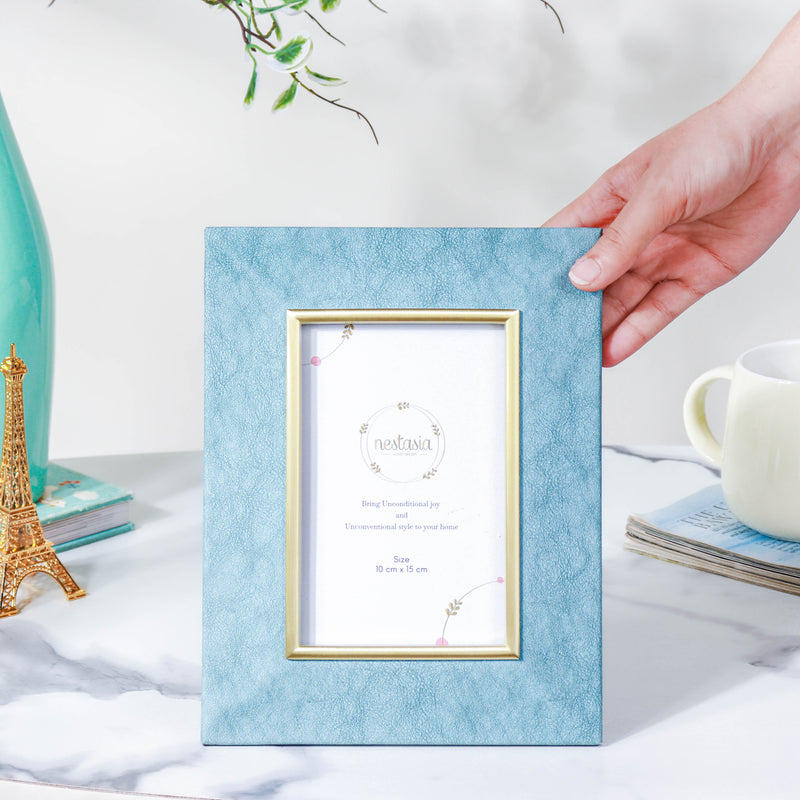 Teal Abstract Photo Frame - Picture frames and photo frames online | Home decor online