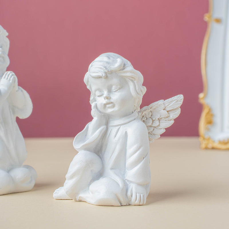 Sitting Angel Showpiece - Showpiece | Home decor item | Room decoration item