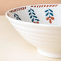 Carmella Floral Ceramic Ramen Bowl 900 ml - Soup bowl, ceramic bowl, ramen bowl, serving bowls, salad bowls, noodle bowl | Bowls for dining table & home decor