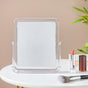 Minimal Transparent Double Sided Movable Table Mirror - Dressing table mirror and makeup vanity mirror online | Room decor items