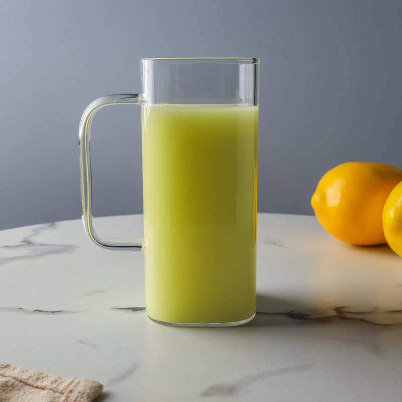 Transparent Mug Set of 2- Mug for coffee, tea mug, cappuccino mug | Cups and Mugs for Coffee Table & Home Decor