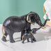 Vintage Elephant Decor Piece Black - Showpiece | Home decor item | Room decoration item