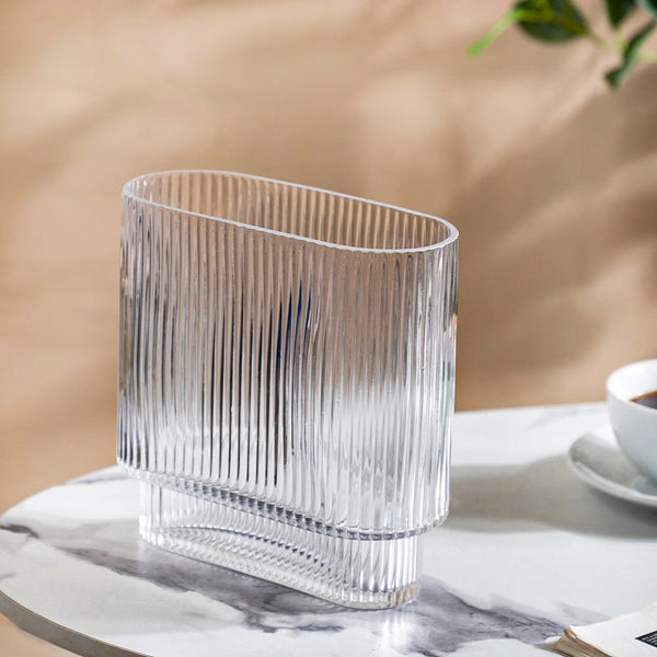 Flower Vase Buy Modern Glass Vase Online at Best Prices Nestasia