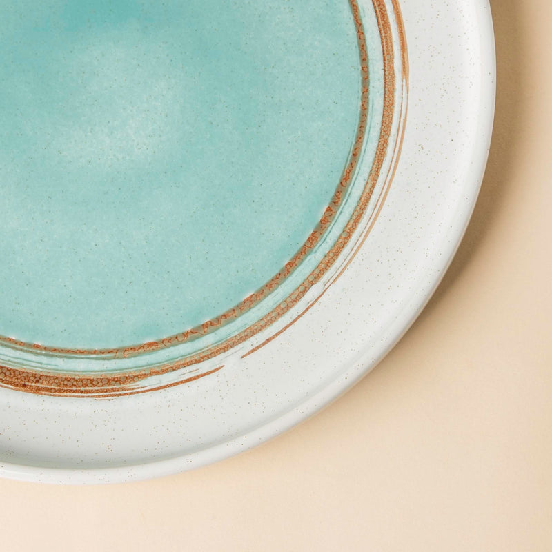 Belize Handcrafted Dinner Plate 10 Inch - Serving plate, snack plate, ceramic dinner plates| Plates for dining table & home decor