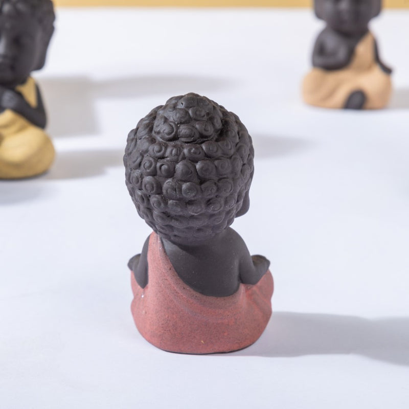 Monk Showpiece Set Of 6 - Showpiece | Home decor item | Room decoration item
