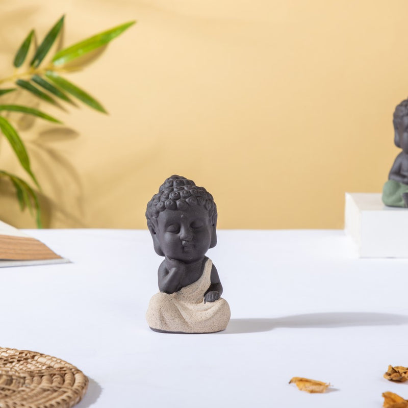 Monk Showpiece Set Of 6 - Showpiece | Home decor item | Room decoration item