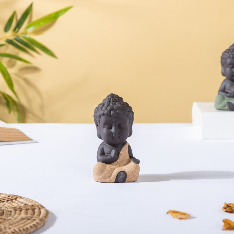 Monk Showpiece Set Of 6 - Showpiece | Home decor item | Room decoration item