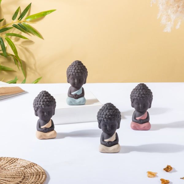 Monk Showpiece Set Of 4