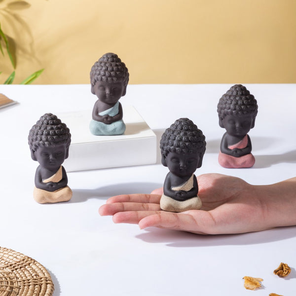 Monk Showpiece Set Of 4