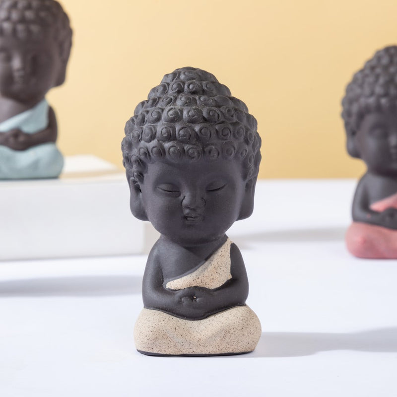 Monk Showpiece Set Of 4 - Showpiece | Home decor item | Room decoration item