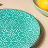 Fiesta Mosaic Turquoise Snack Plate 8 Inch - Serving plate, snack plate, dessert plate | Plates for dining & home decor
