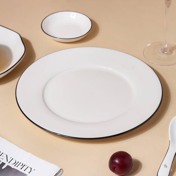 Classic White 36 Piece Dinner Set For 8