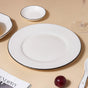 Monochrome Magic 36 Piece Dinner Set For 8