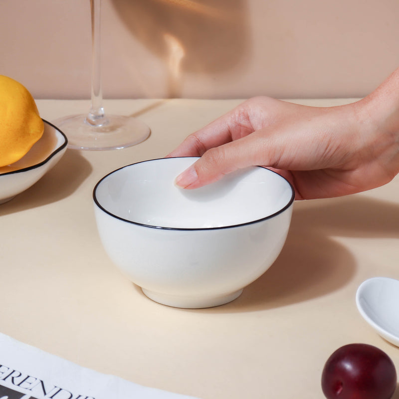 Monochrome Magic 36 Piece Dinner Set For 8