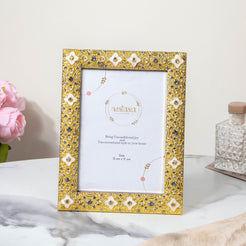 Golden Vintage Photo Frame - Picture frames and photo frames online | Living room decoration items