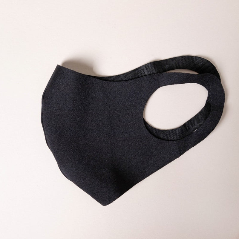 Checkered Pollution Protect Face Mask Black Set Of 4