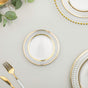 Gold Detailed Glam Dessert Plate - Serving plate, snack plate, dessert plate | Plates for dining & home decor