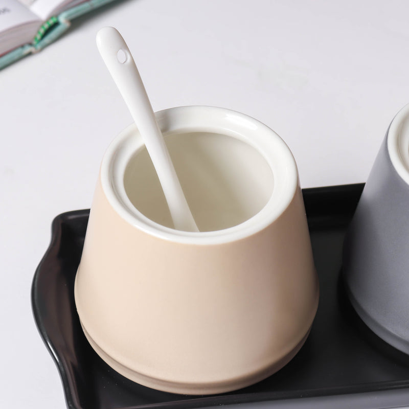 Pastel Condiments Jar Set Of 3 - Jar