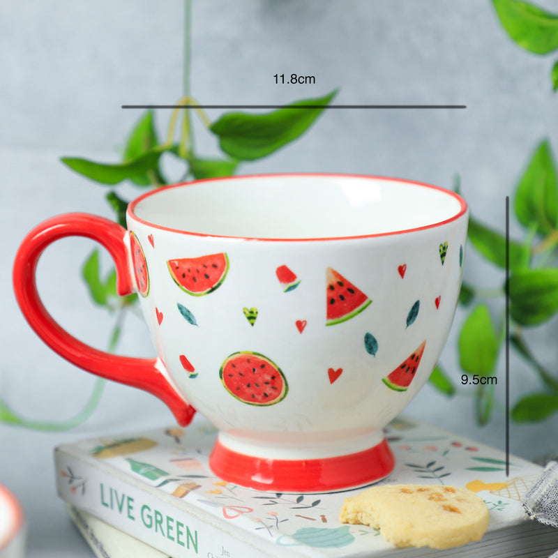 Cappuccino Cups Fruity- Tea cup, coffee cup, cup for tea | Cups and Mugs for Office Table & Home Decoration