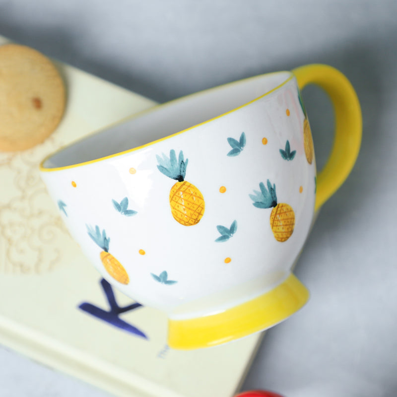 Cappuccino Cups Fruity- Tea cup, coffee cup, cup for tea | Cups and Mugs for Office Table & Home Decoration