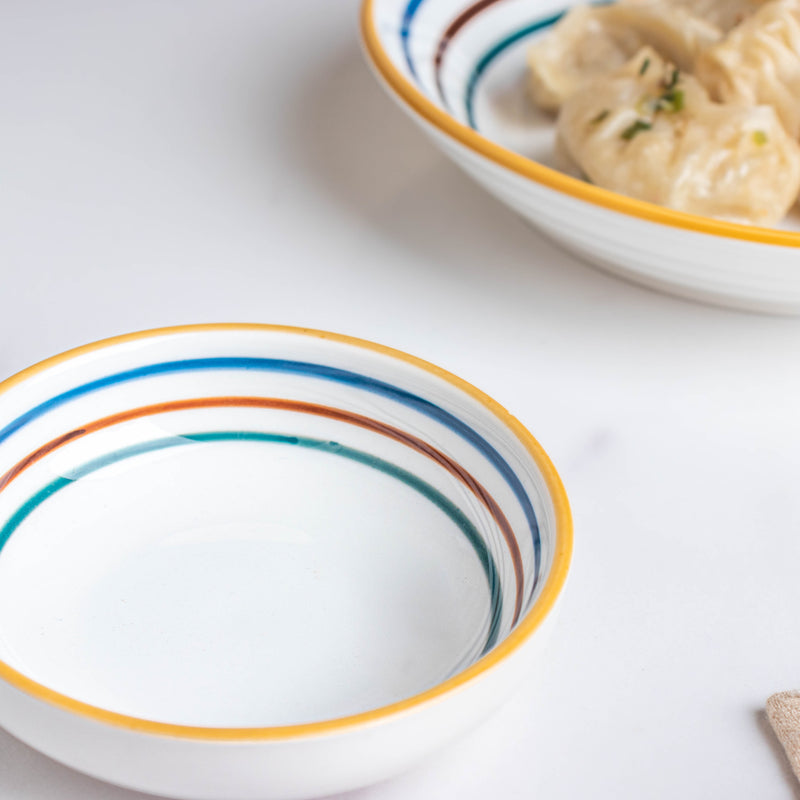 Feliz Flavour Bowl - Bowl, ceramic bowl, dip bowls, chutney bowl, dip bowls ceramic | Bowls for dining table & home decor 