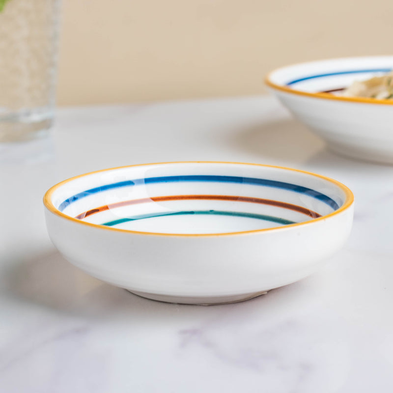 Feliz Flavour Bowl - Bowl, ceramic bowl, dip bowls, chutney bowl, dip bowls ceramic | Bowls for dining table & home decor 